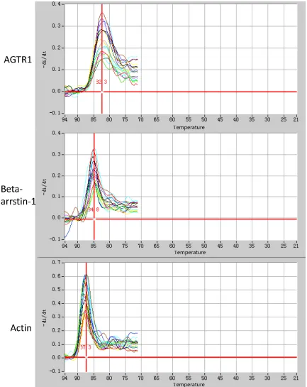Figure 1. Quantitative PCR melting curve.