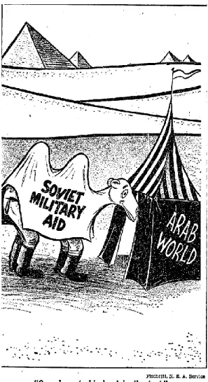 Figure 8:  Soviet Military Aid to the  Arab World (From ―Editorial 