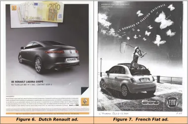 Figure 6.  Dutch Renault ad. 