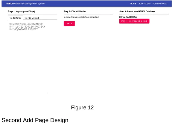 Figure 12  c)  Second Add Page Design 