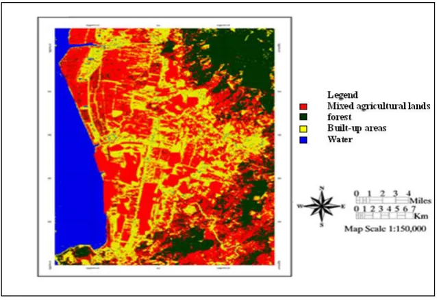 Figure 5: Land Cover Classification of Balik Pulau–2010 Identifying Potential Sites for Urban Development 