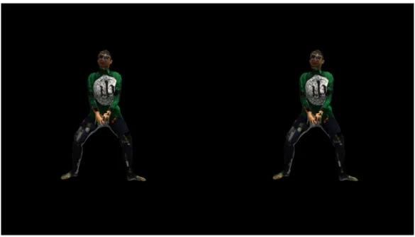 Figure 4.5: AR view of reconstruction result, shown in an AR headset.
