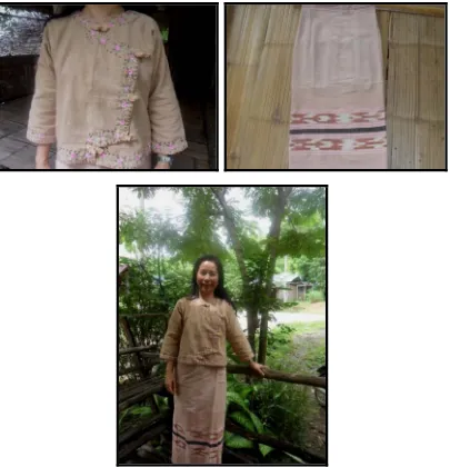 Figure 5. The clothing style of the Pha Bong Community, combining Shan and Karen identity