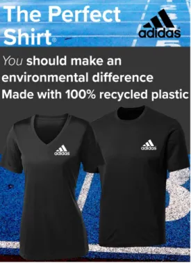 Figure 4.  Example of adidas Sustainable Assertive stimulus advertisement displayed to  survey respondents 