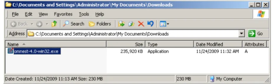 Figure 2.1. Starting the installer To start the installation, accept the Licensing agreements:
