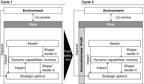 Figure  6:  A  model  of  dynamic  capabilities  (building on  Teece  et  al.,  1997; 