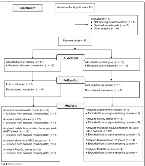 Fig. 1 Participant flow