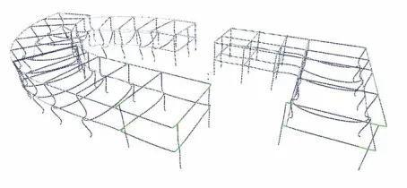 Fig. 3. An example of result of structure simulation analysis 