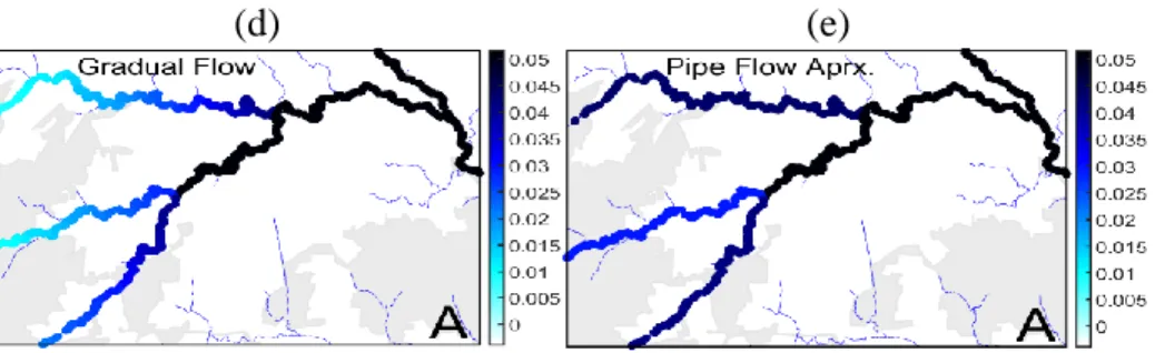 Figure 3.1: Panel (a) shows a map of the study area depicting the fecal coliform observation sites located in  the Haw river and the Deep river watersheds