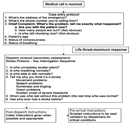Figure 2.4. Card 28 in the Medical Priority Dispatch Systems (MPDS) protocol to evaluate stroke 