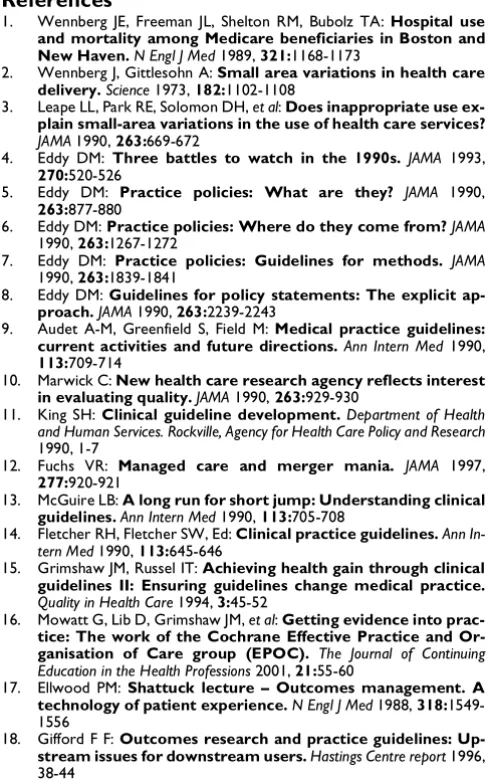 Figure 4Reasons for the inability of the proposed methodologicalframework to deal with biases in outcomes research