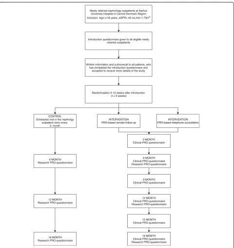 Fig. 2 Flowchart following patients from introduction through inclusion and to final data collection