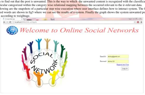 Figure 2: Main Page of Login 