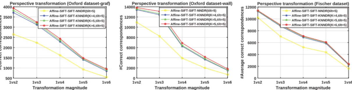 Figure 2.6: The demonstration of parameter K in the K-order NNDR (KNNDR) used in the fully aﬃne space framework.