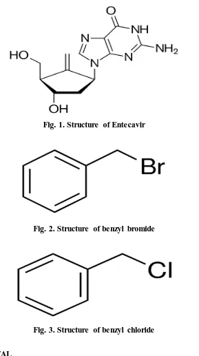 Fig. 3. Structure of benzyl chloride 