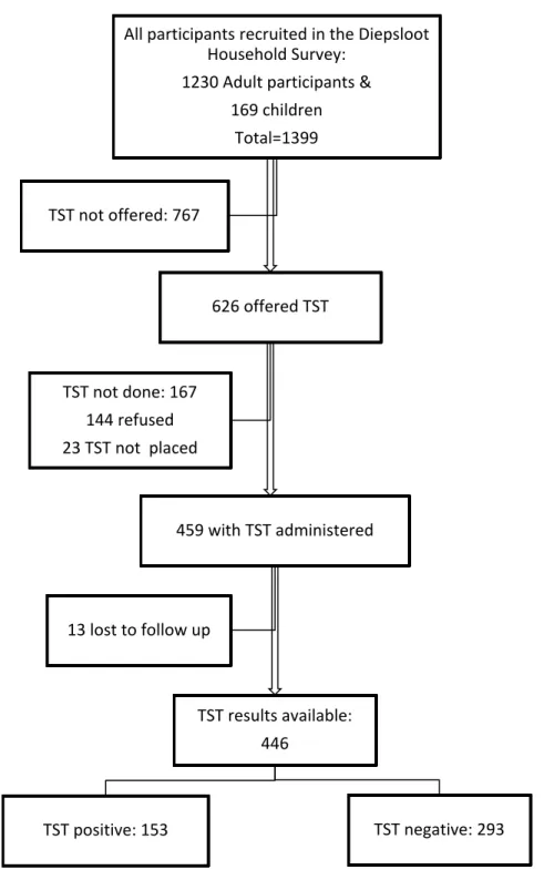 Figure 3.1 Flow chart of study participants  