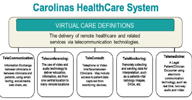 Figure 4: CHS Virtual Care Definitions 