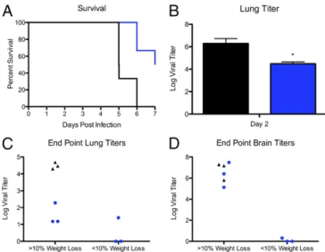 Fig. 3. WIV1-Cov still attenuated despite human ACE2 expression in vivo.