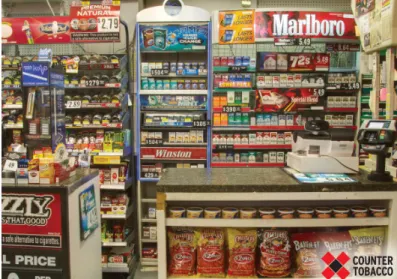 graphic images on packs may appear small to consumers, most to- to-bacco advertisements are fairly large and easily visible