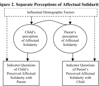 Figure 2. Separate Perceptions of Affectual Solidarity