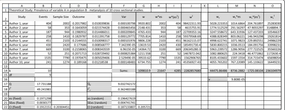 Figure 1 Spreadsheet 1: Analysis This spreadsheet contains the calculations necessary for the analyses