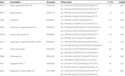 Table 5 PCR settings