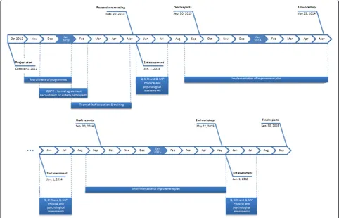Figure 2 Q-STEPS study schedule.