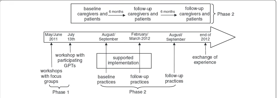 Figure 1 Timeline of the PalliPA study.