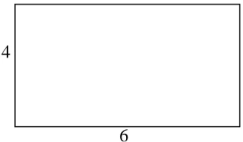 Figure 4.1: Student’s work on finding perimeter of a rectangle  Perimeter=2×(24/4+24/6)=2×(72/12+48/12)=2×120/12=120/6=20 