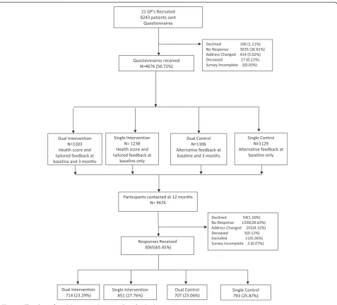 Figure 1 Flowchart of participant recruitment and randomisation.
