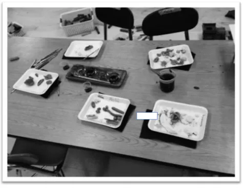 Figure 2. Children could utilize clay for making their meaning visible.  
