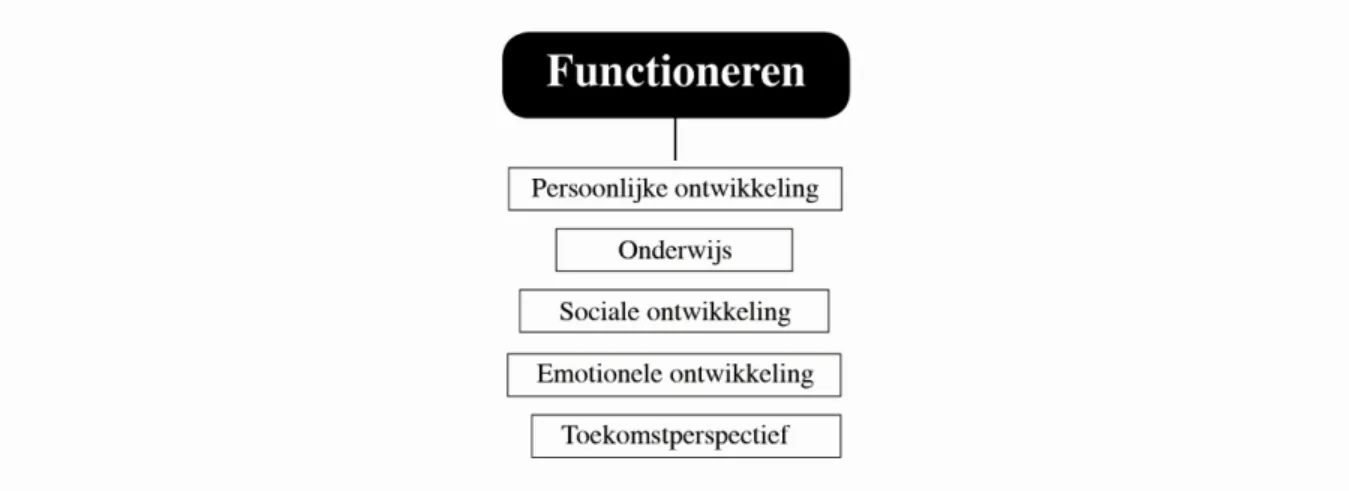 Figuur 2. Beleving van het Functioneren van pleegkinderen van subgroep 1 (N = 16).  