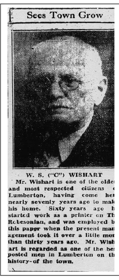 Figure 3.1: Walter S. (‘C’) Wishart (circa 1937). 1