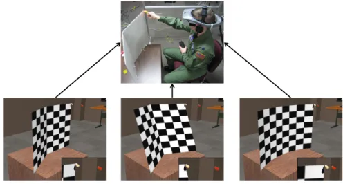 Figure 1.3: Mapping many different virtual objects onto one physical object