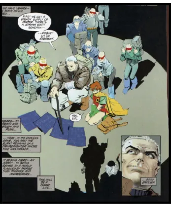 Figure 3: Batman as mentor/teacher 
