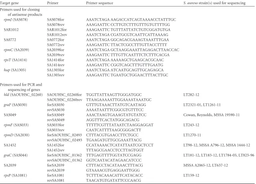 TABLE 2 Primers used in this study