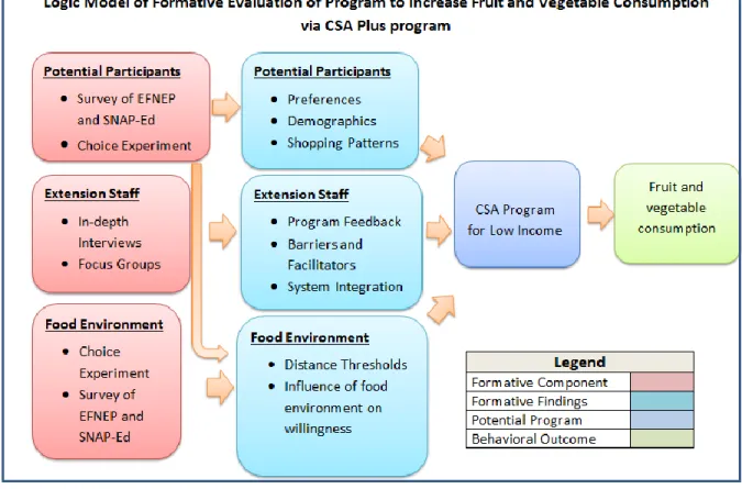 FIGURE 1: Logic Model for the Formative Evaluation 