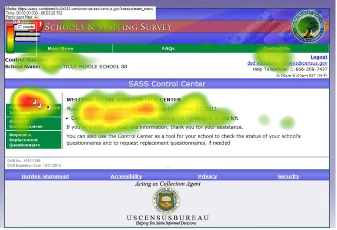 Figure 2: Control Center Main Menu (n=2) 