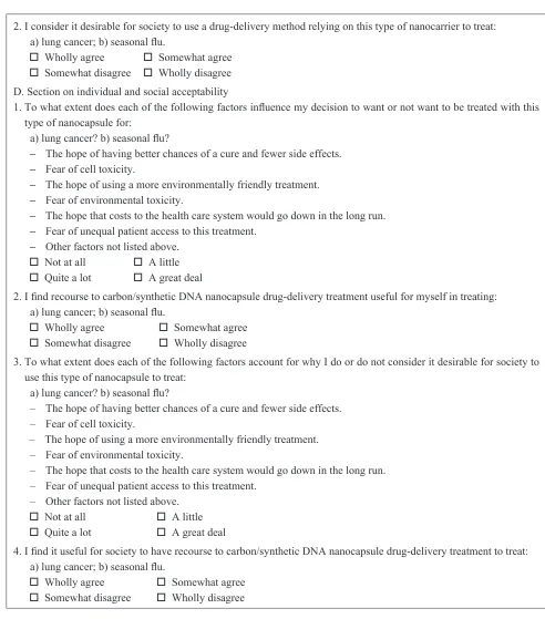 Figure S1 survey questionnaire.