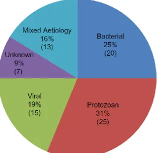 Figure 2: Microbial agents associated with drinking water outbreaks in developed countries