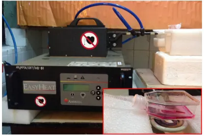 Figure 1 hot shot system 2 radiofrequency generator attached to a pancake-shaped coil