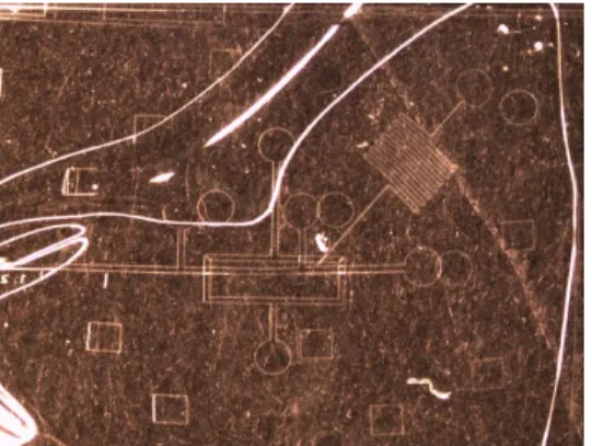 Figure 15. Two layers not bonded and shifted when removed