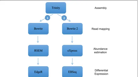 Table 1 Raw data and trinity assemblies statistics