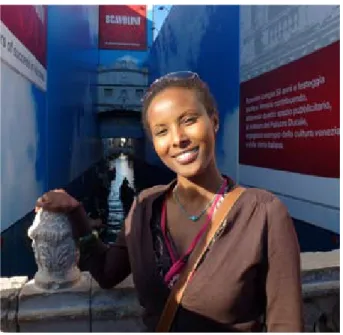 Figure 1. Sada Mire (Photo: courtesy by Sada Mire). 
