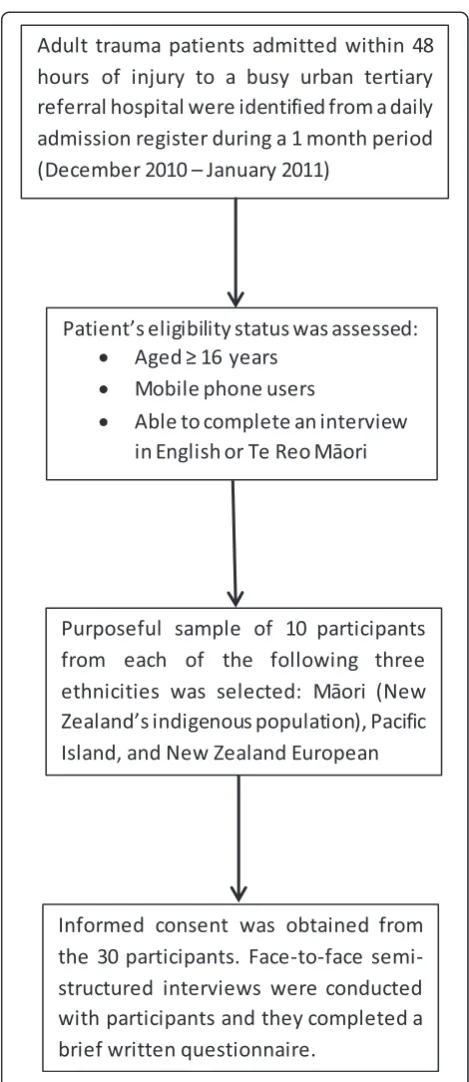 Figure 1 Flowchart summary of study methodology.