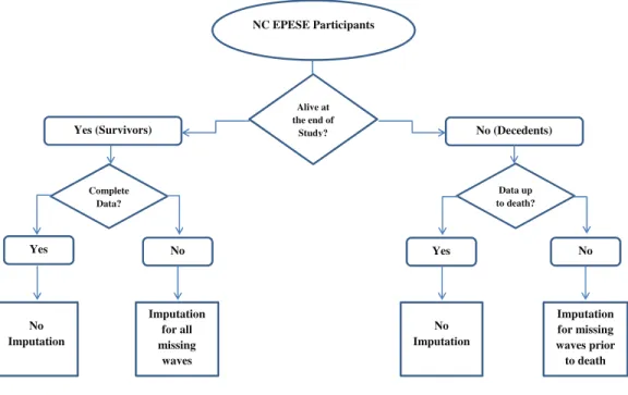 Figure 2.1: Data imputation decision chart.