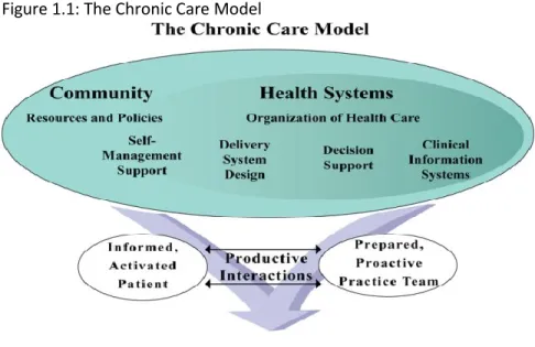 Figure 1.1: The Chronic Care Model 