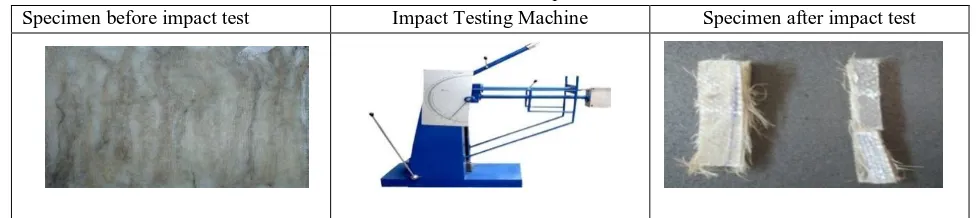 Table 9Impact test 