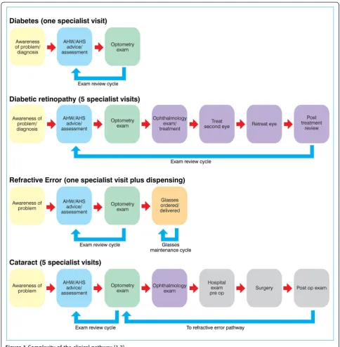 Figure 1 Complexity of the clinical pathway [1,2].