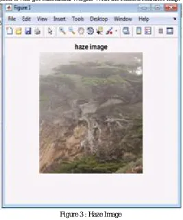 Figure 3 : Haze Image  